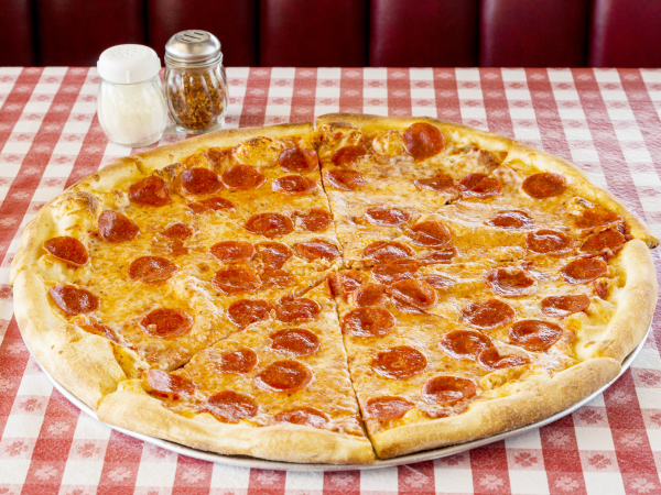 Order 12" Cheese Pizza food online from Lorenzo's Pizza and Pasta store, Scottsdale on bringmethat.com