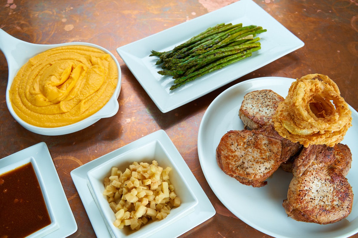 Order PORK CHOP food online from Old Town Pour House store, Gaithersburg on bringmethat.com