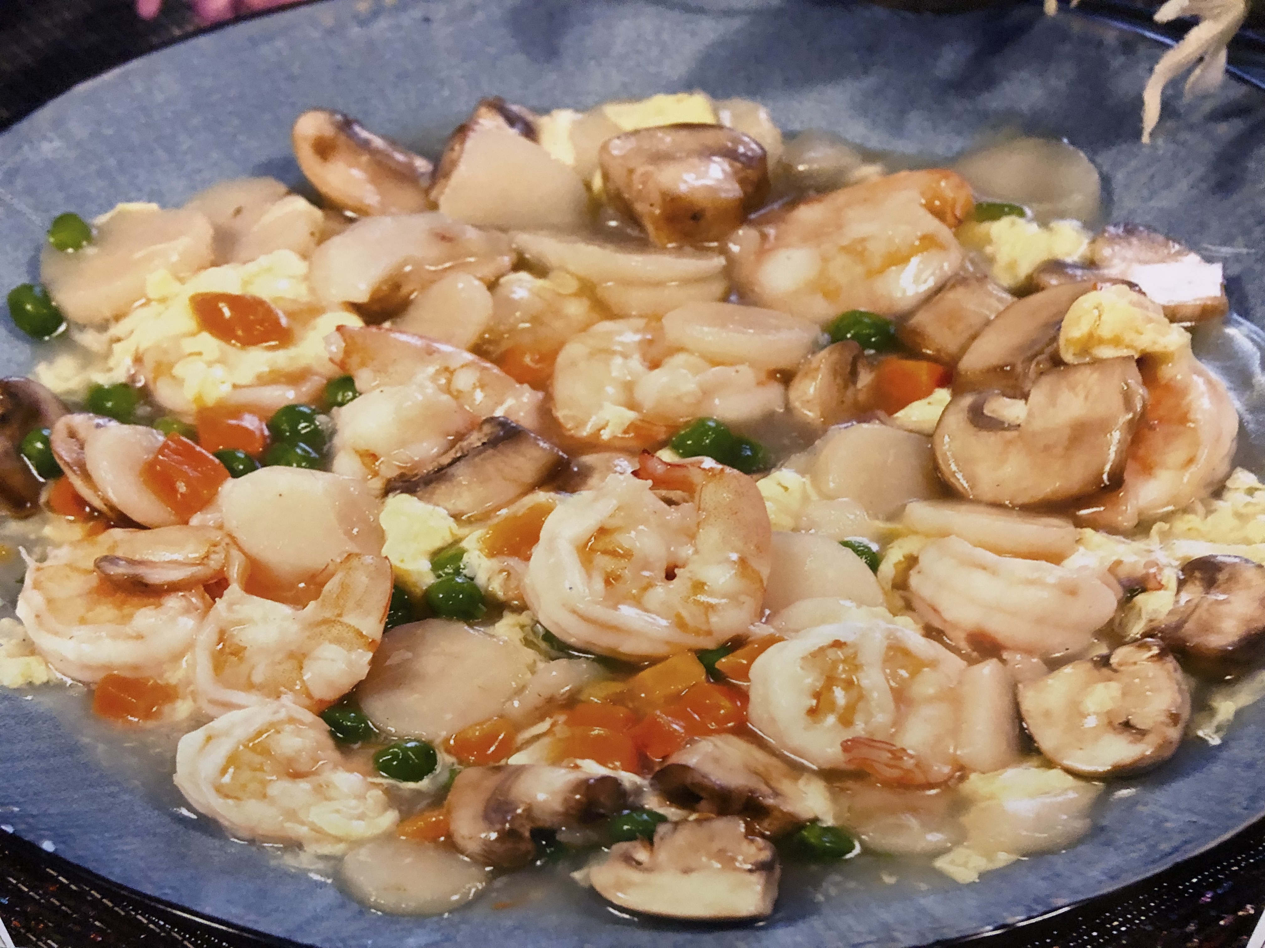 Order Shrimp in Lobster Sauce Entree food online from Taipei Express store, Houston on bringmethat.com