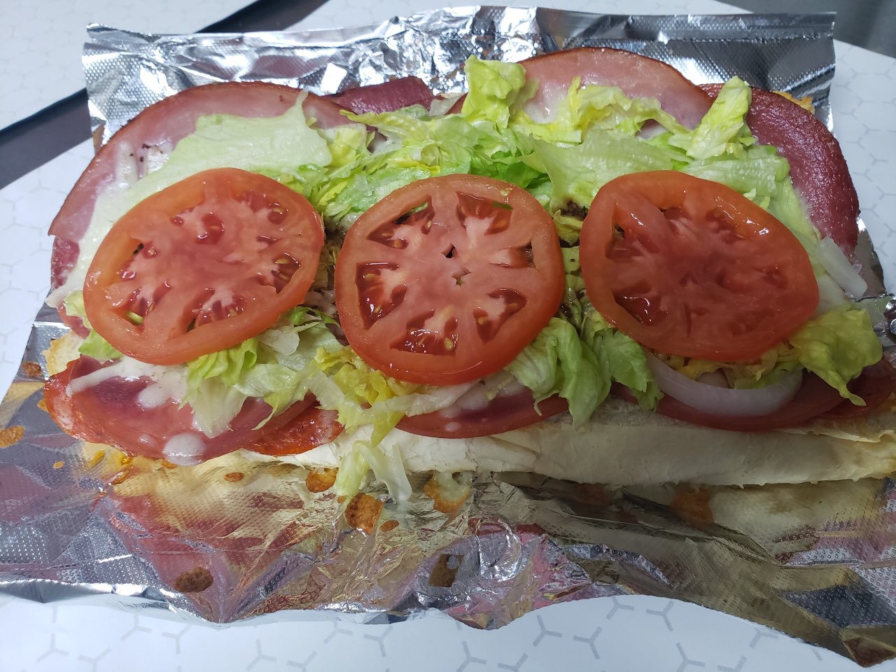 Order 9" Italian Sub food online from Mm! Mm! Pizza store, Pittsburgh on bringmethat.com