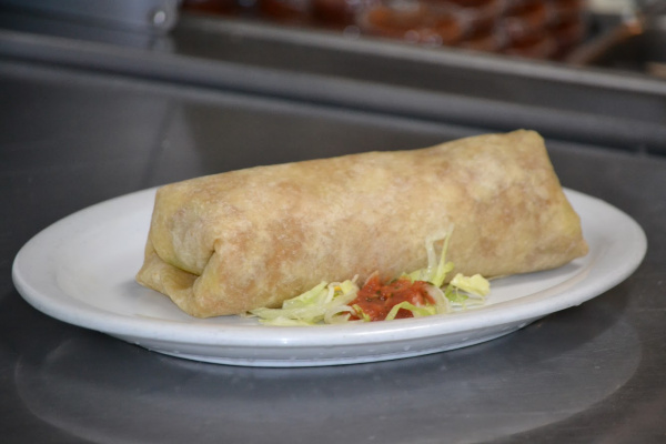 Order Huevo con Chorizo Burrito food online from Tortas Mexico store, Studio City on bringmethat.com