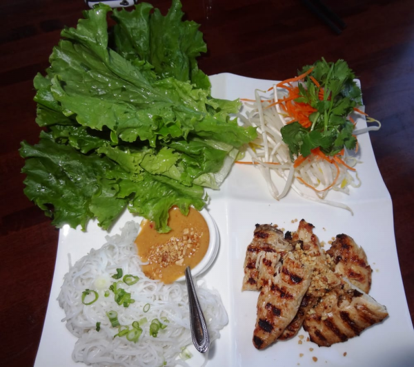 Order Vietnamese Lettuce Cups food online from Rin's Thai Restaurant store, San Francisco on bringmethat.com