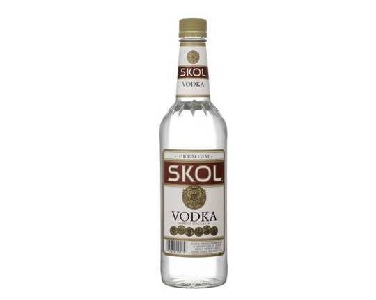 Order Skol, 750mL vodka (40.0% ABV) food online from Cold Spring Liquor store, Liberty Hill on bringmethat.com