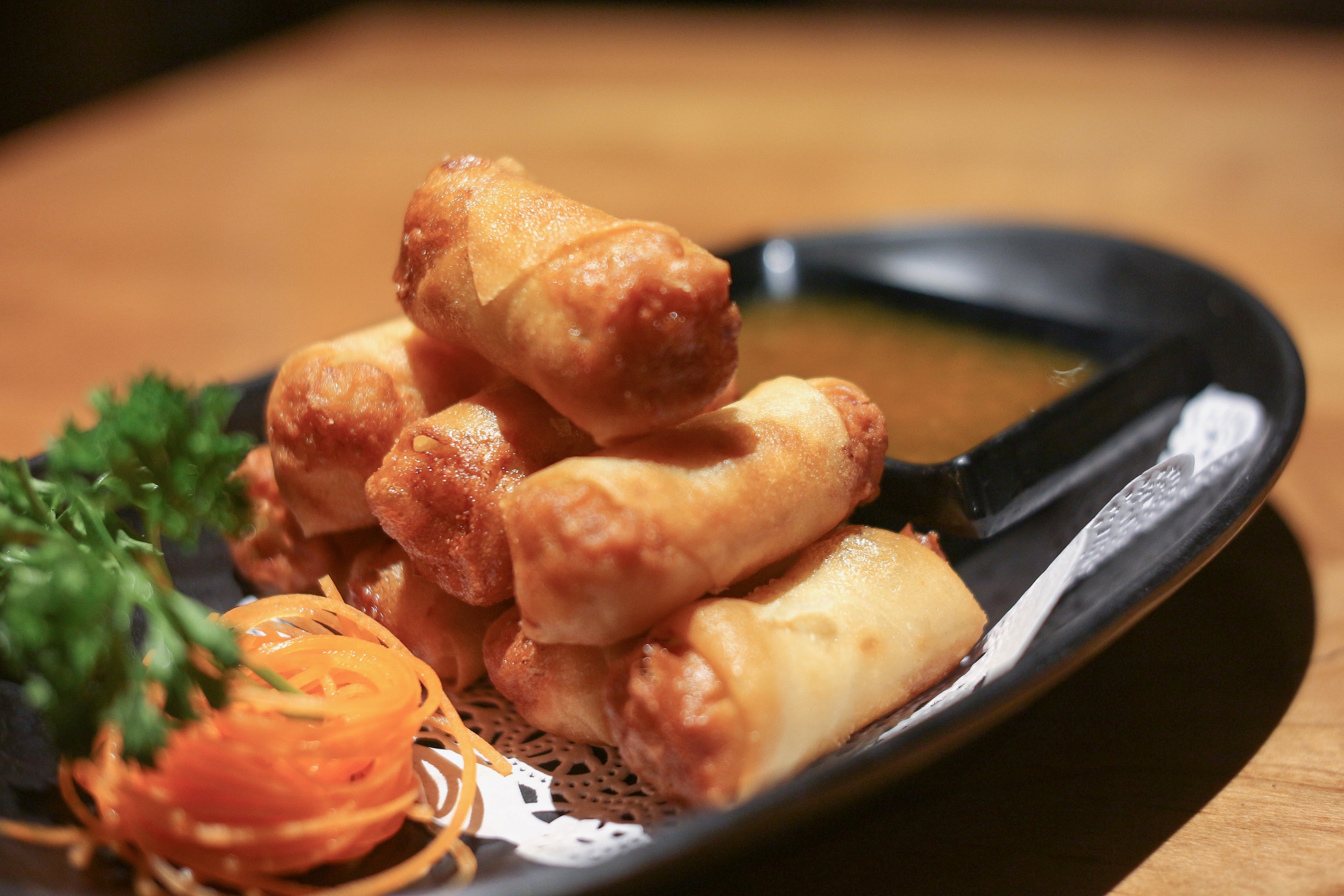 Order Petite Egg Rolls food online from Hot Woks Cool Sushi On Adams store, Chicago on bringmethat.com