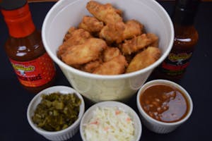 Order Buffalo Wings Bucket Dinner food online from Robinson Bar And Grill store, Oak Park on bringmethat.com