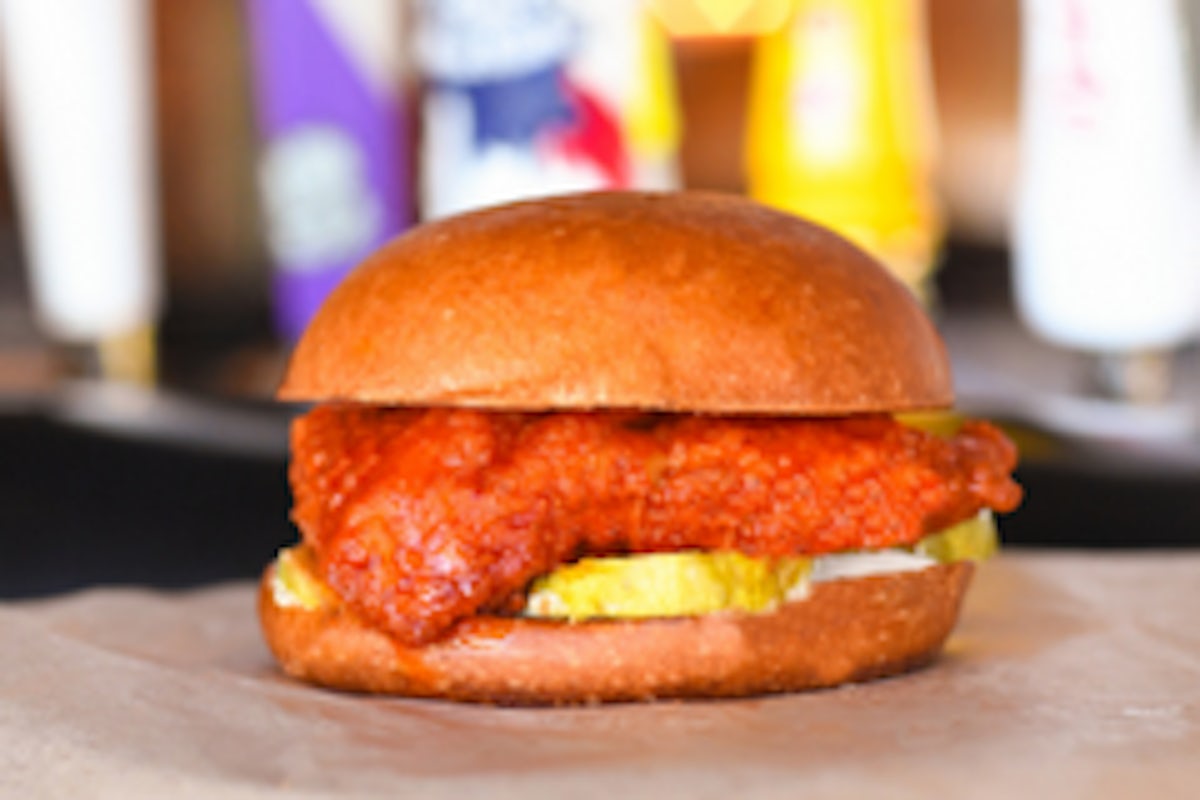 Order Buffalo Chicken Sandwich food online from Grub Burger Bar store, Dallas on bringmethat.com