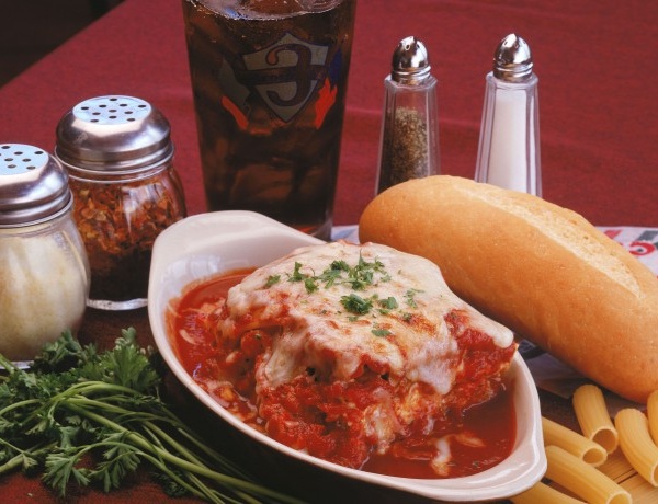Order Meat Lasagna food online from Three Brothers Italian Restaurant - Baltimore store, Beltsville on bringmethat.com