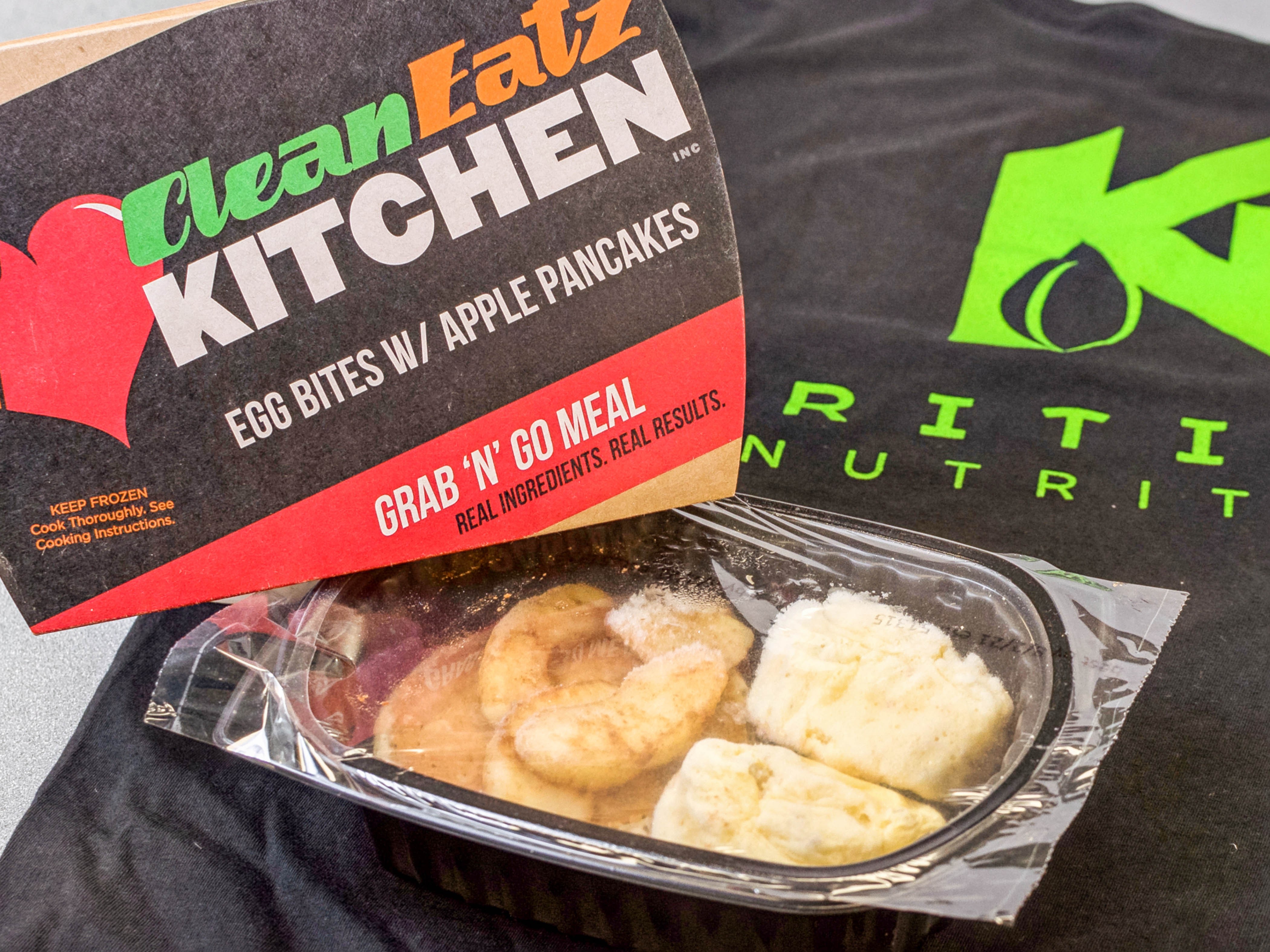 Order Egg Bites with Apple Pancakes food online from Kritical Nutrition store, Cary on bringmethat.com
