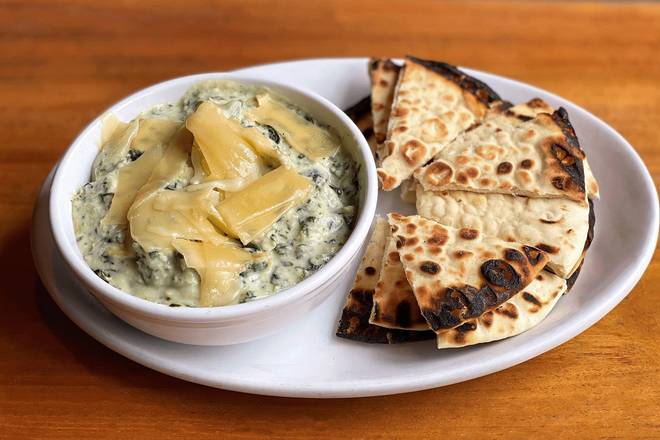 Order Spinach Artichoke Dip food online from Mac's Wood Grilled store, Chicago on bringmethat.com