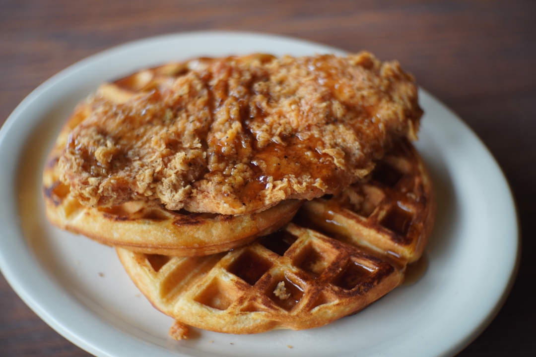 Order CHICKEN & WAFFLES food online from Pizza House store, Ann Arbor on bringmethat.com