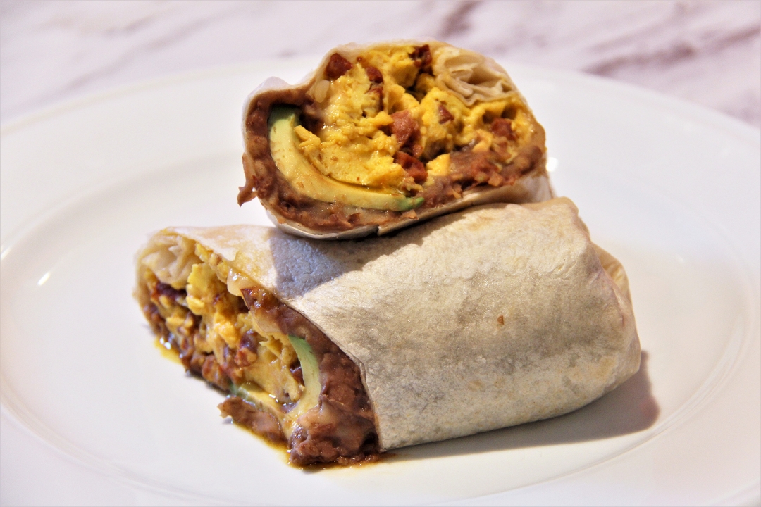 Order BREAKFAST BURRITO food online from Uncle Johns Pancake House store, San Jose on bringmethat.com