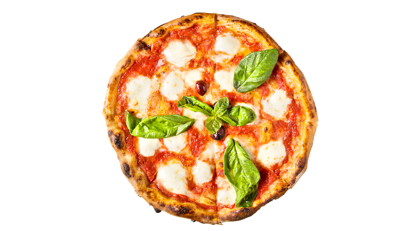 Order Spaceship Margherita Pizza food online from Ali's Gyro Lab store, San Francisco on bringmethat.com