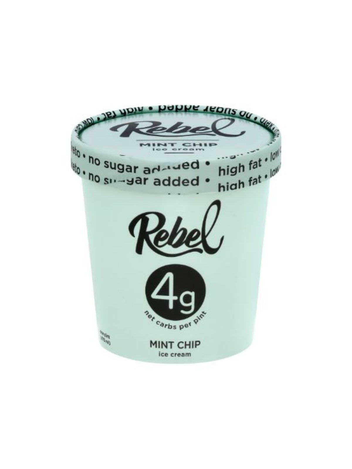 Order Rebel Mint Chip Ice Cream (1 Pint) food online from Stock-Up Mart store, Minneapolis on bringmethat.com