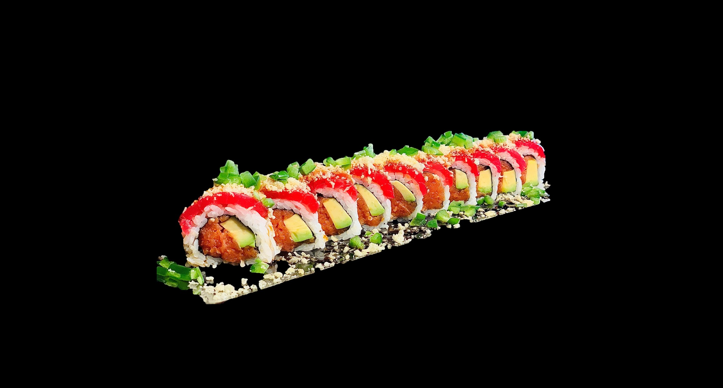 Order Kamikaze Roll food online from Kazuki Sushi store, Los Angeles on bringmethat.com