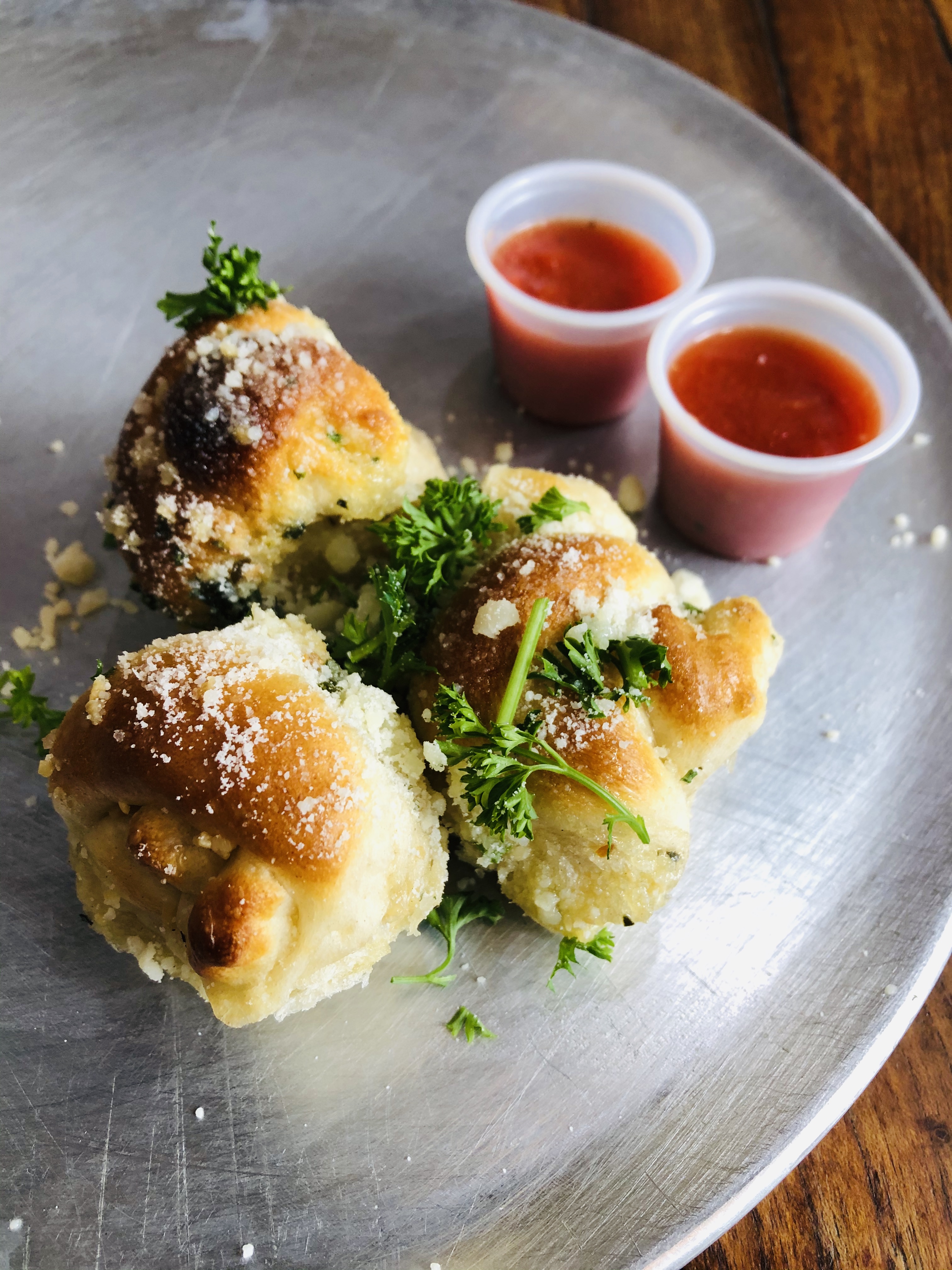 Order 4 Garlic Knots food online from Champion Pizza store, New York on bringmethat.com