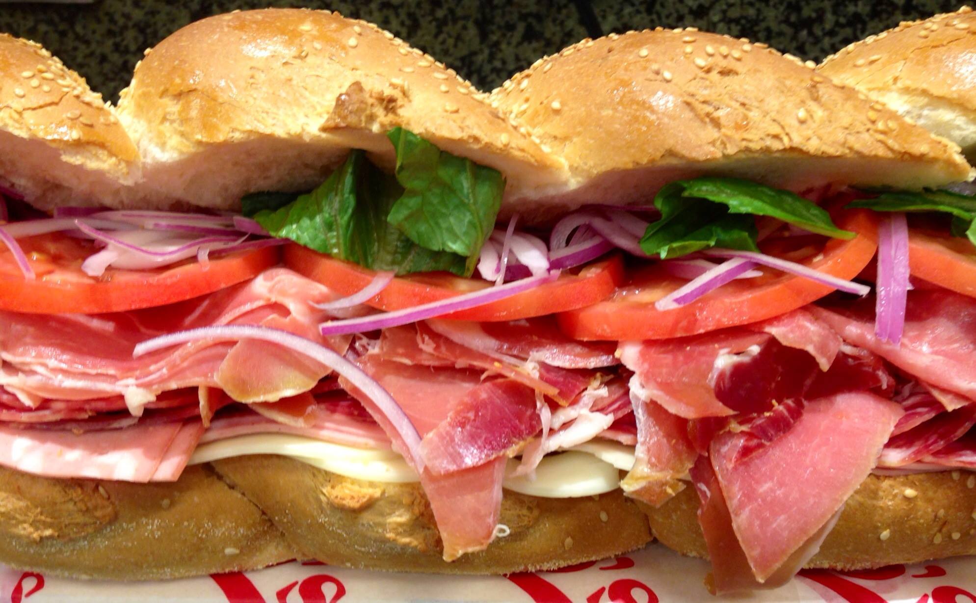 Order Deluxe Imported Italian Sandwich food online from Bob'S Italian Foods store, Medford on bringmethat.com