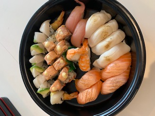 Order Sushi Combo C food online from Simply Sushi & Co. store, Northbrook on bringmethat.com