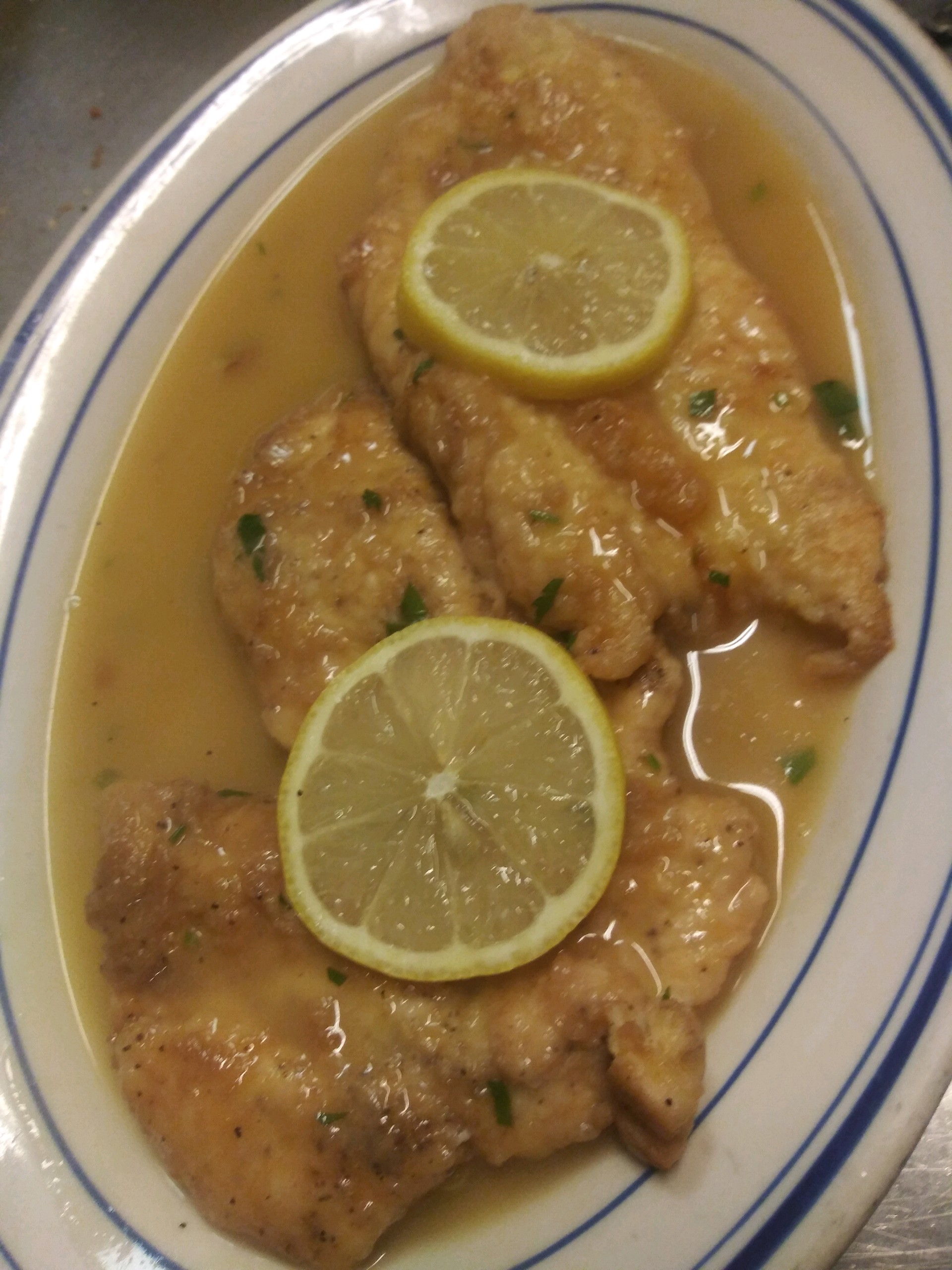 Order Chicken Francese food online from Sofia's Pizza store, Brooklyn on bringmethat.com