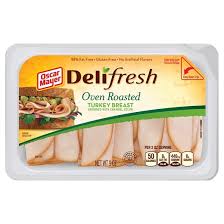 Order Deli-Fresh Oven Roasted Turkey Breast food online from Convenient Food Mart store, Chicago on bringmethat.com