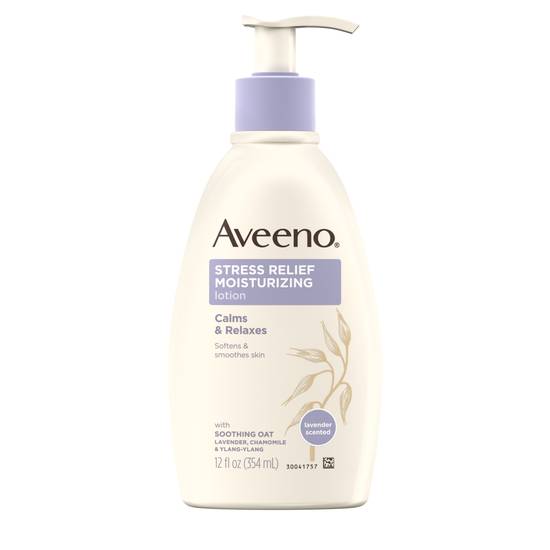 Order Aveeno Stress Relief Moisturizing Lotion to Calm & Relax, 12 OZ food online from CVS store, INGLEWOOD on bringmethat.com