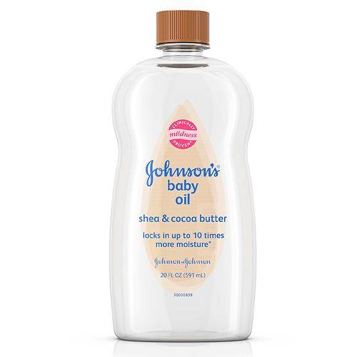 Order Johnson's Baby Oil With Shea & Cocoa Butter - 20.0 fl oz food online from Walgreens store, FAIRBANKS on bringmethat.com
