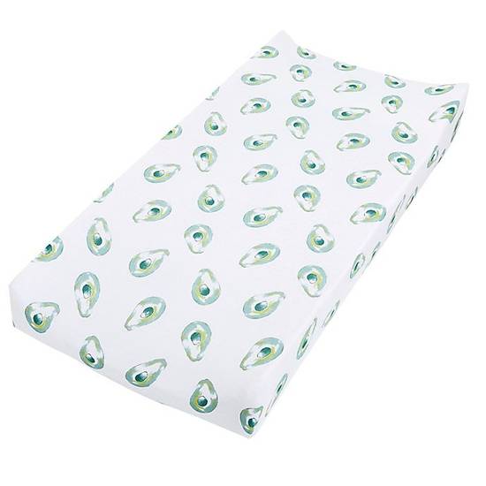 Order aden + anais™ essentials Market Muslin Changing Pad Cover in Grey food online from Buybuy Baby store, Henrietta on bringmethat.com
