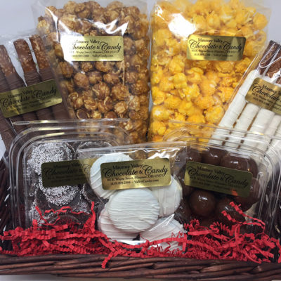 Order Variety Gift Basket food online from Maumee Valley Chocolate & Candy store, Maumee on bringmethat.com
