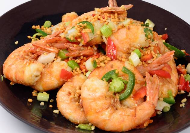 Order Salt & Pepper Prawns (椒鹽大蝦) food online from Hong Kong City store, Alameda on bringmethat.com