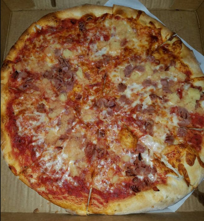 Order Hawaiian Pizza - Medium 14'' food online from La Rosa Pizza store, East Stroudsburg on bringmethat.com