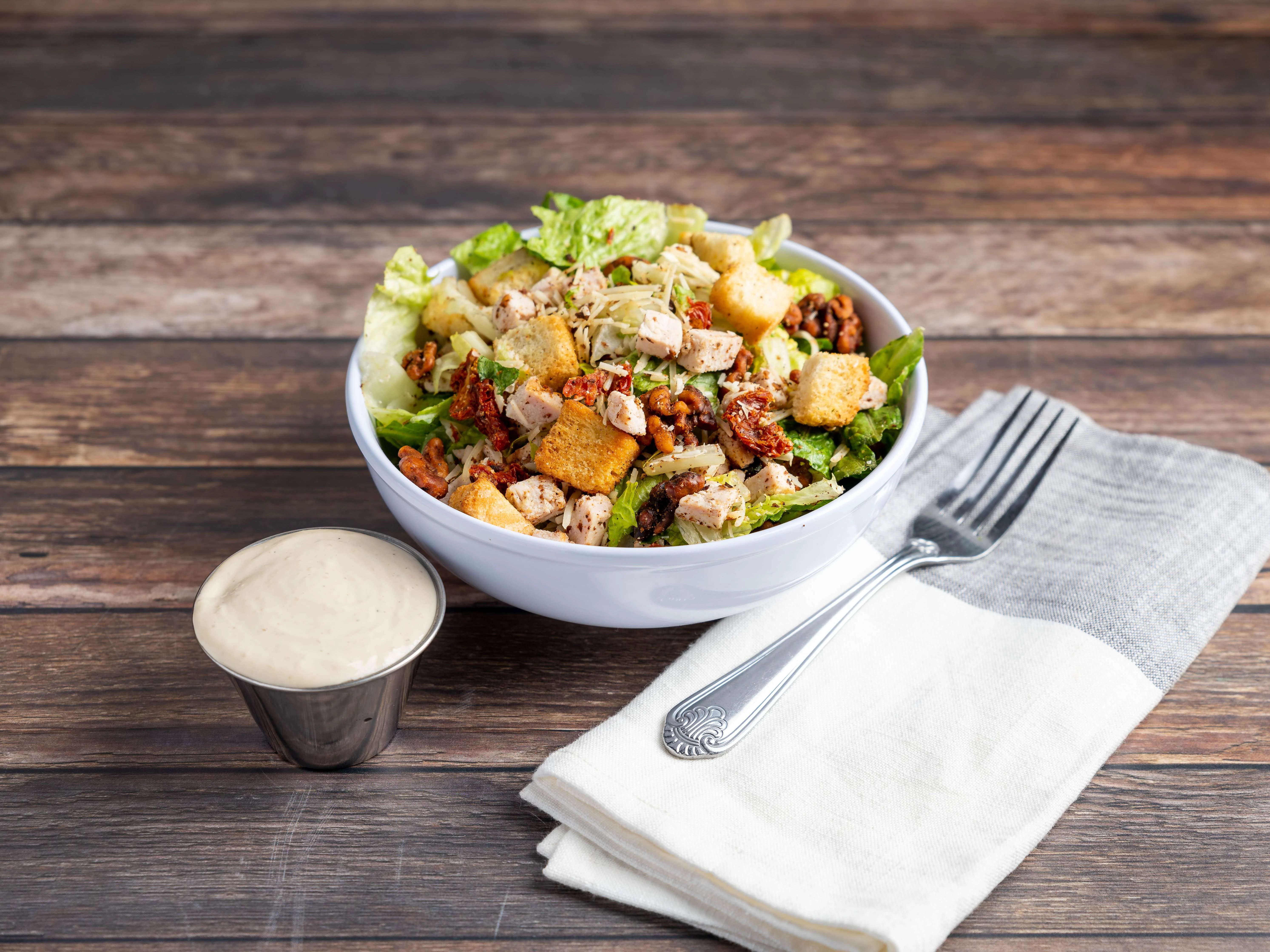 Order Caesar Salad with Chicken food online from Straub's store, Saint Louis on bringmethat.com