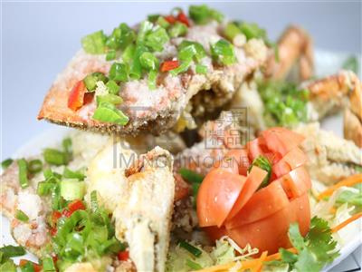 Order Salt and Pepper Dungeness Crab food online from MingHin Cuisine - South Loop store, Chicago on bringmethat.com