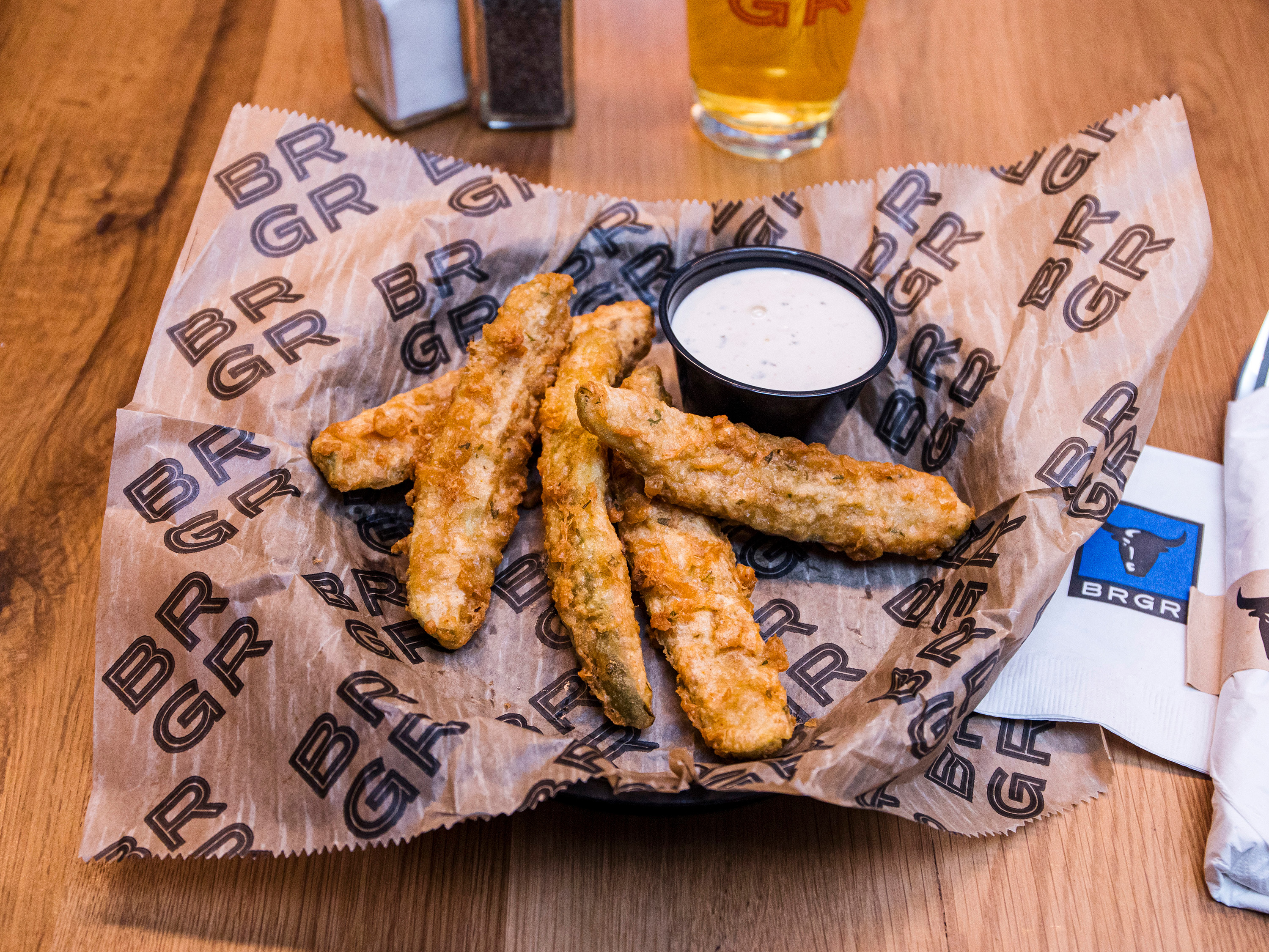 Order Fried Pickles food online from Brgr store, State College on bringmethat.com