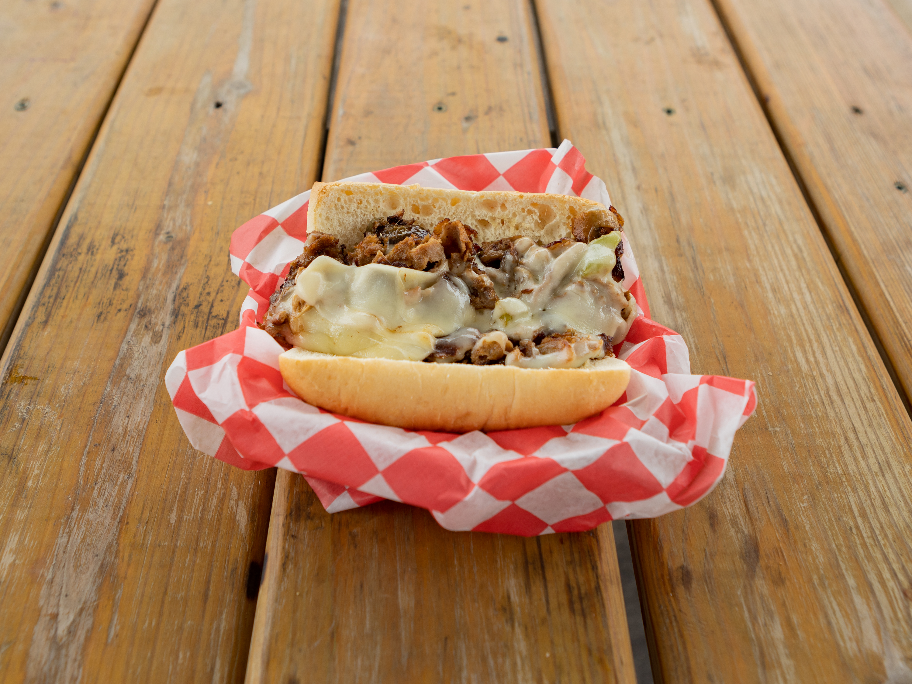 Order Philly Cheese Steak food online from The Sandwich Factory store, Rock Island on bringmethat.com