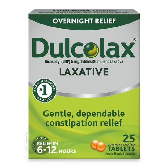 Order Dulcolax Laxative Comfort Coated Tablets (25 ct) food online from Rite Aid store, Mckinleyville on bringmethat.com