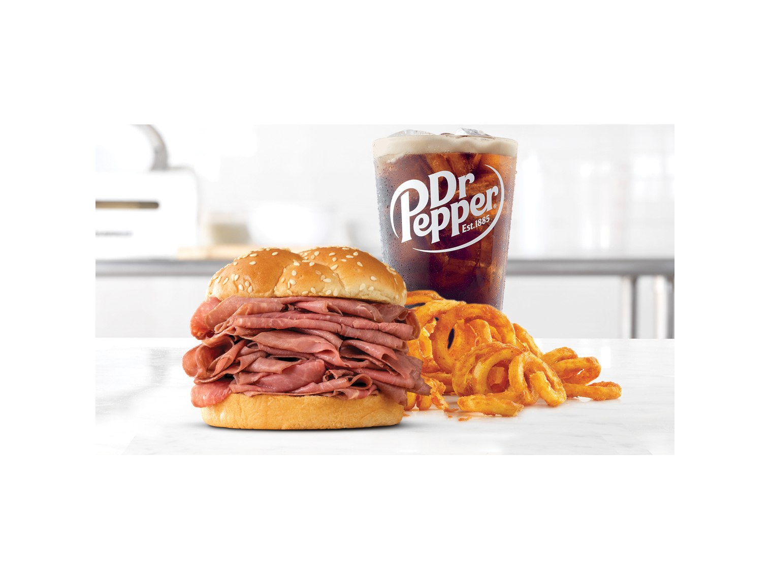 Order Double Roast Beef food online from Arby store, Clinton on bringmethat.com