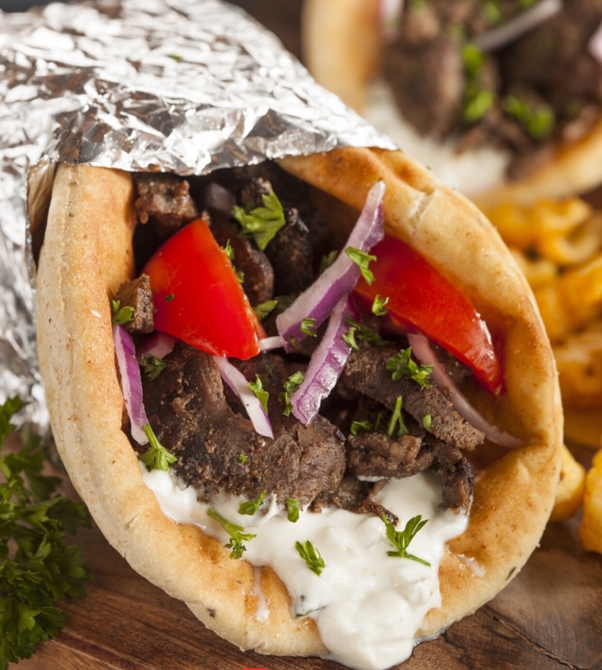 Order Lamb Gyro Sandwich food online from Gyro King 2 store, Paterson on bringmethat.com