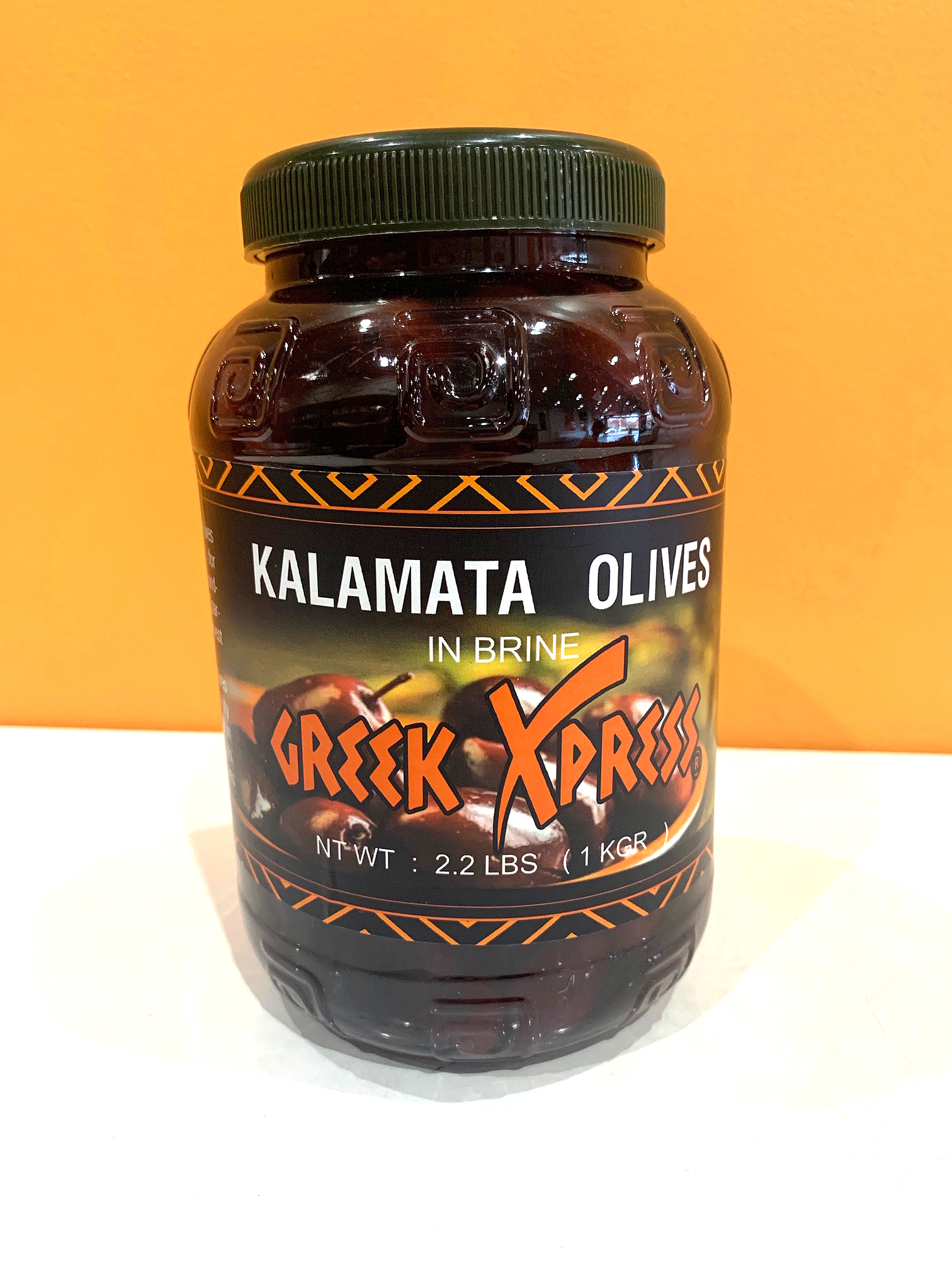 Order 1 Kilo Jar GX Kalamata Olives food online from Greek Xpress store, East Rockaway on bringmethat.com