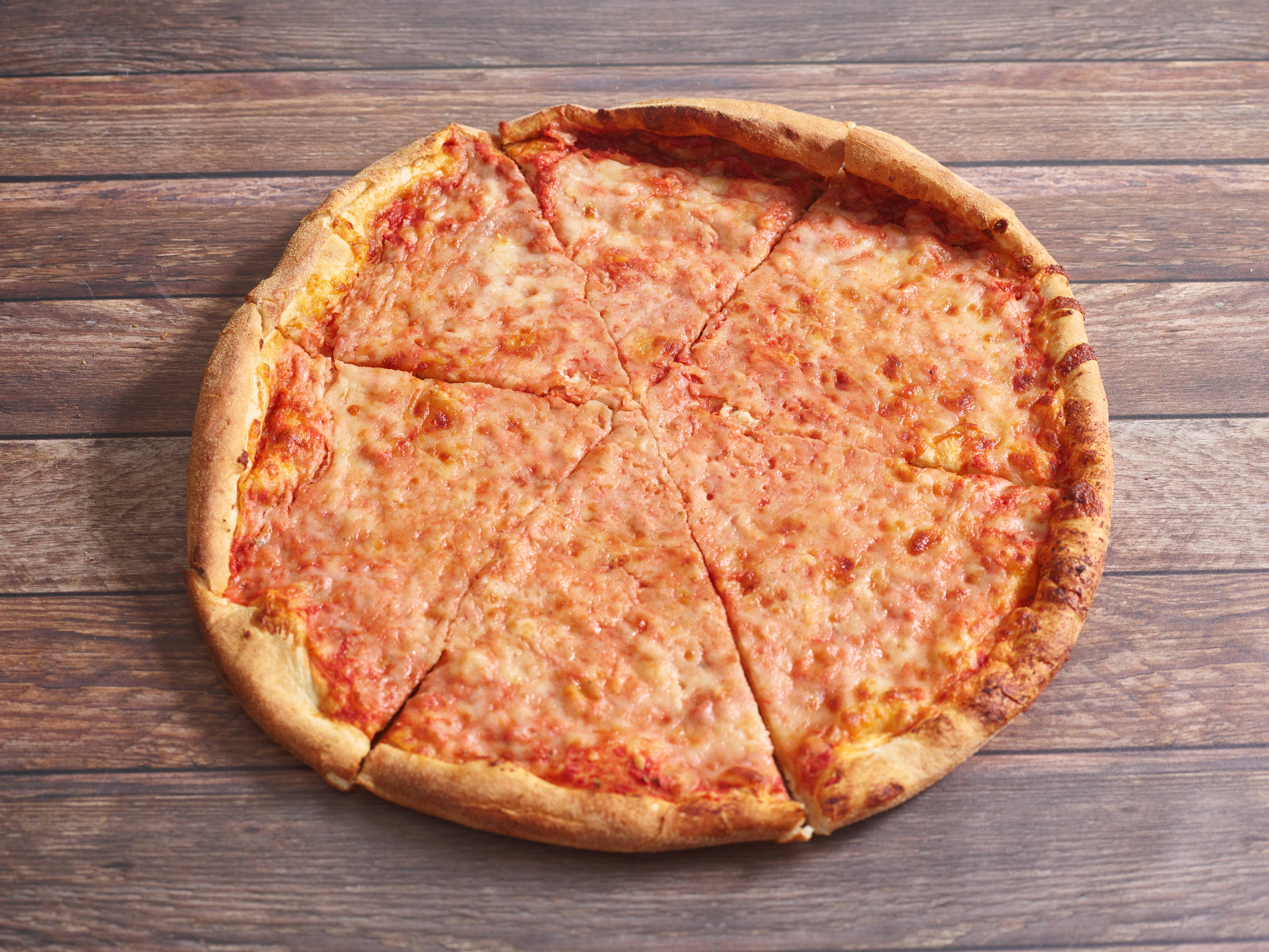 Order Cheese Pizza Pie food online from Rivoli Pizza II store, New York on bringmethat.com
