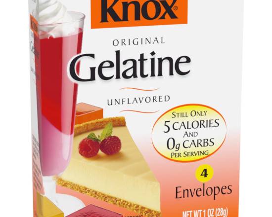 Order Knox Gelatine Unflavored (4 ct) food online from Ctown Supermarkets store, Uniondale on bringmethat.com