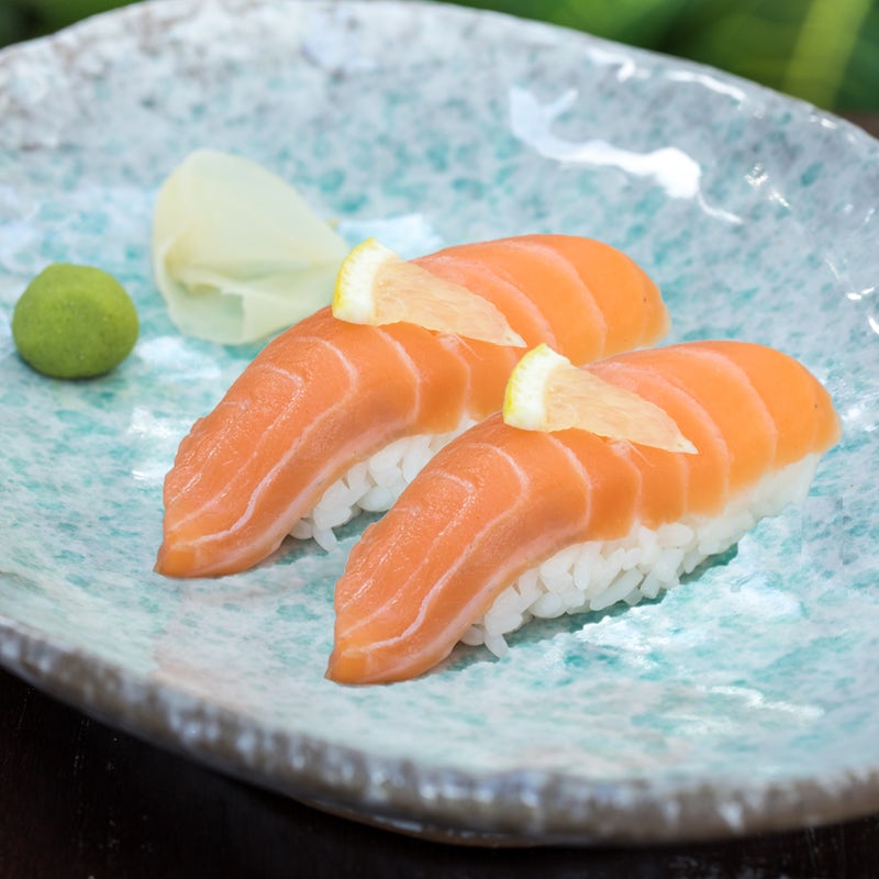 Order SALMON NIGIRI & SASHIMI food online from Benihana store, Anchorage on bringmethat.com
