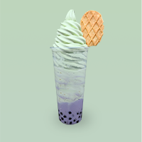 Order Taro Bubble Tea & Matcha Ice Cream food online from Surreal Creamery store, New York on bringmethat.com