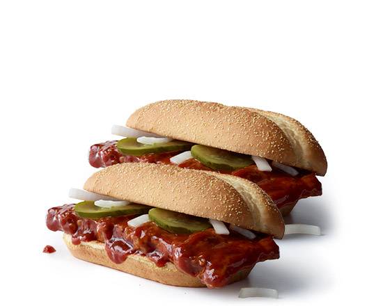 Order 2 McRib food online from Mcdonald store, FORT SMITH on bringmethat.com