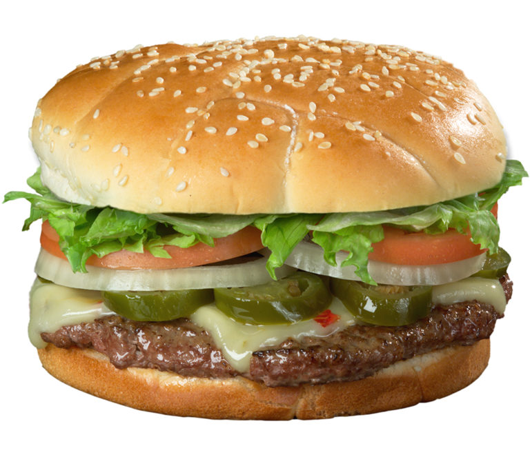 Order Jalapeno Pepper Jack Cheeseburger food online from Braums Ice Cream & Dairy Strs store, Haltom City on bringmethat.com