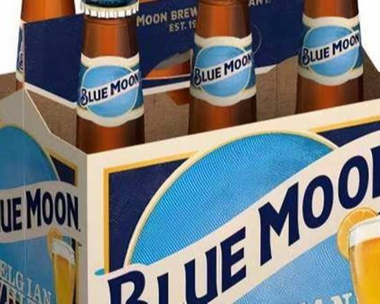 Order Blue Moon Belgian White Ale 6 Pack 12 oz Bottle food online from Shell store, Antioch on bringmethat.com