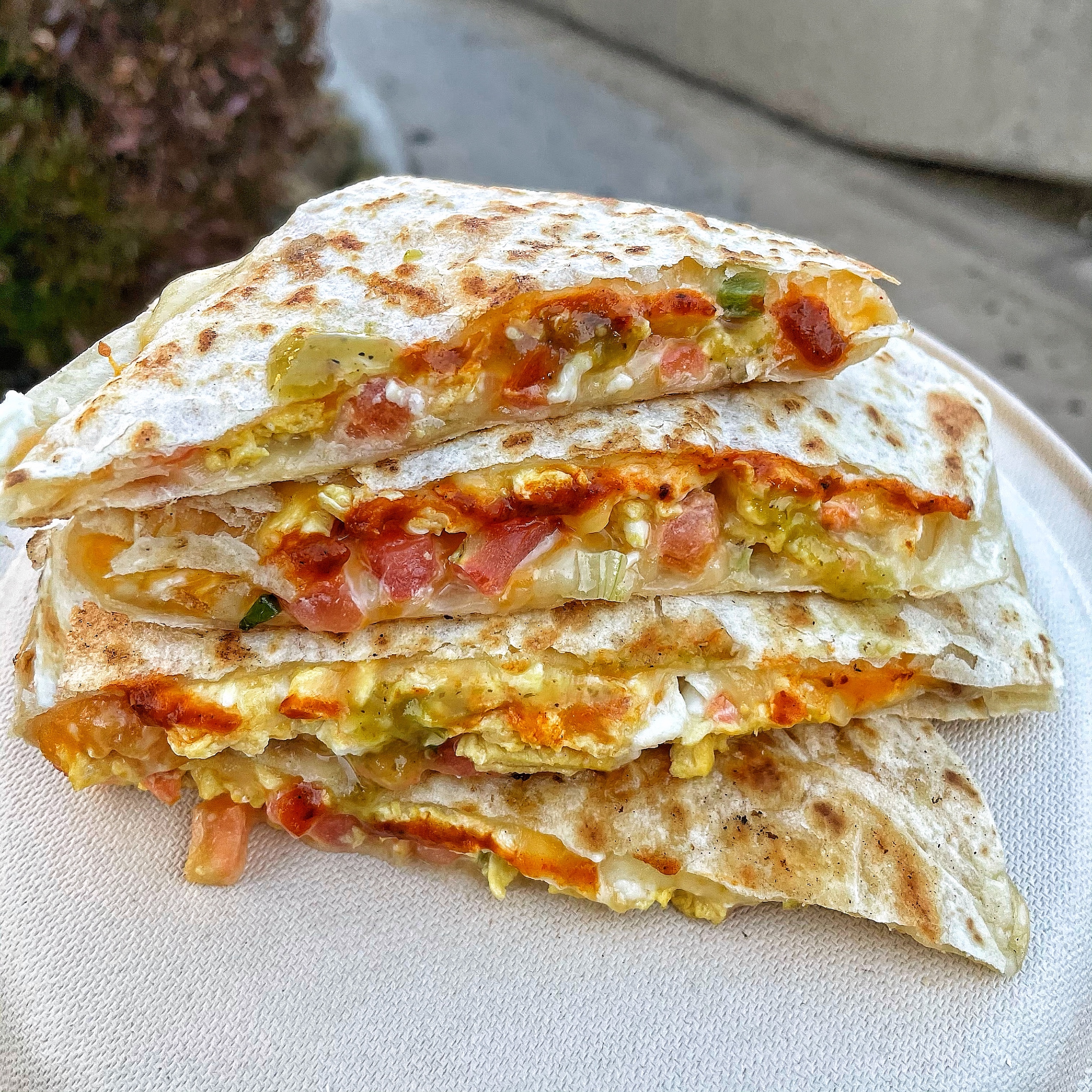Order Breakfast Quesadilla food online from The Great White Hut store, Glendale on bringmethat.com