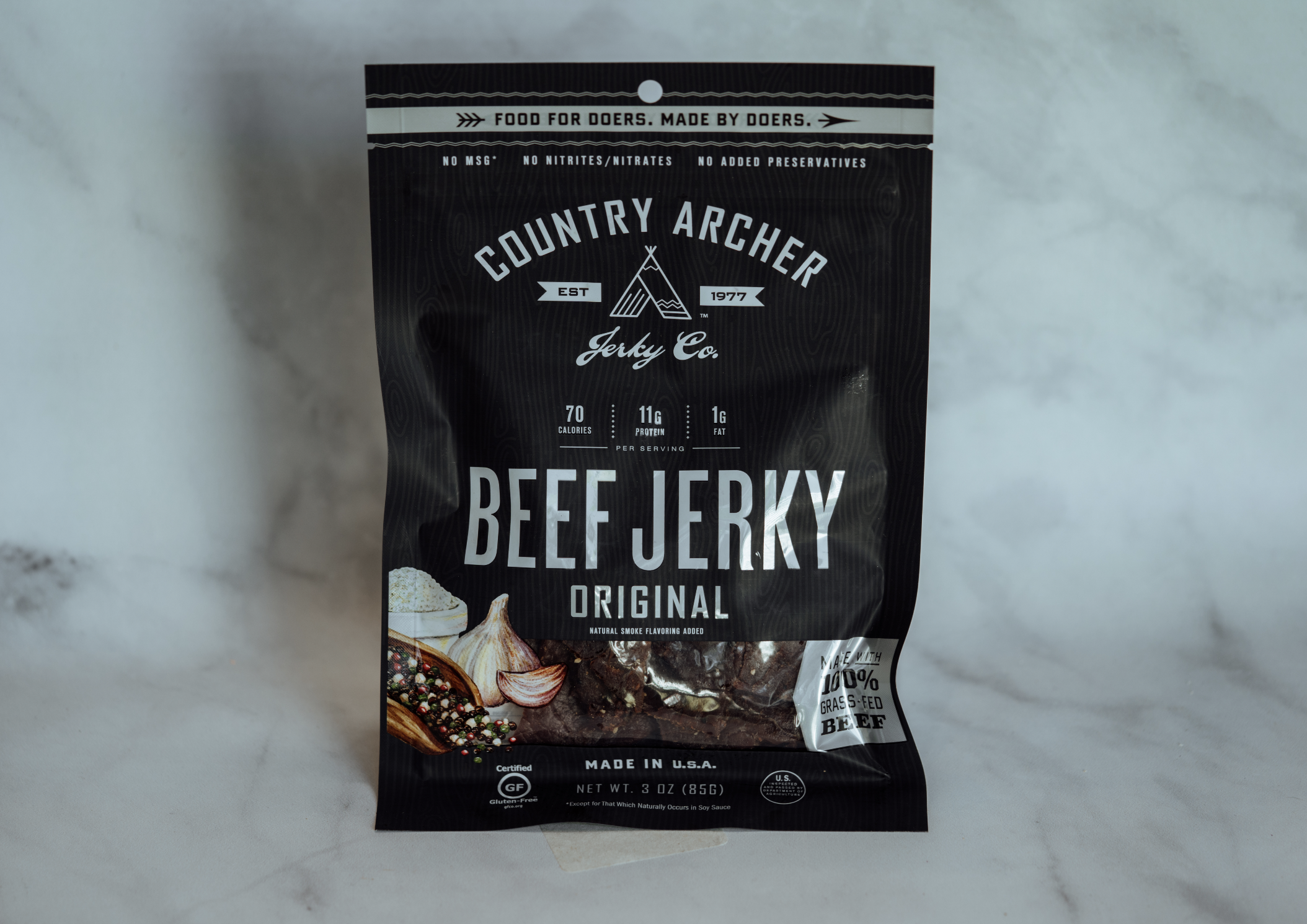 Order Country Archer Beef Jerky food online from Krisp Fresh Living store, Irvine on bringmethat.com