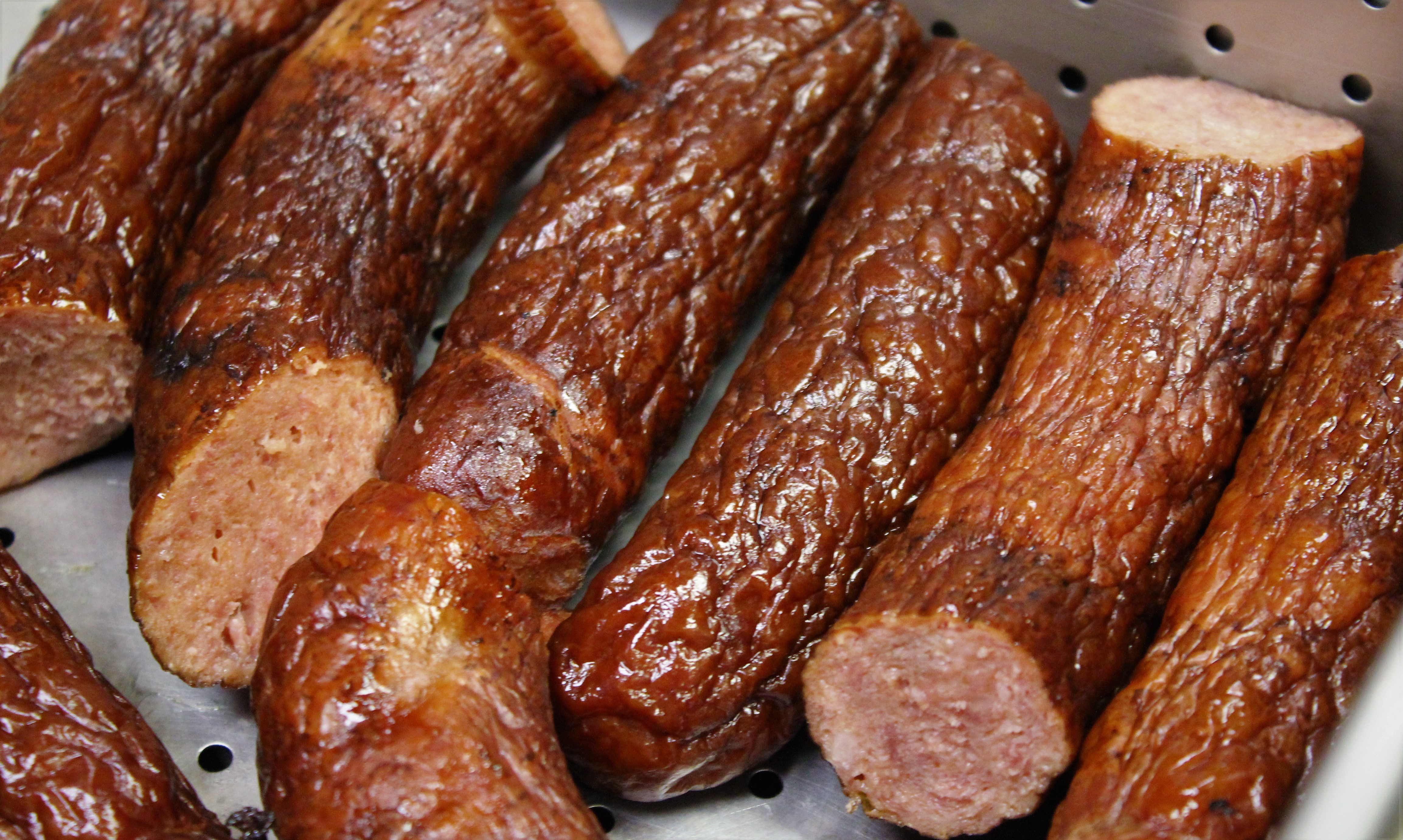 Order Smoked Sausage 1 lb. food online from Zombie Pig BBQ store, Columbus on bringmethat.com