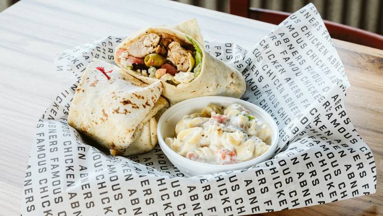 Order Greek Wrap food online from Abner's store, Tupelo on bringmethat.com
