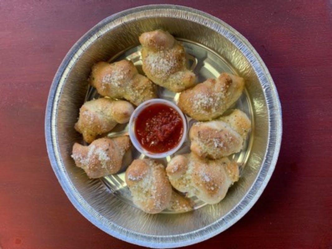 Order Navy Pier Garlic Knots - Appetizer food online from Big City Pizza store, Nicholasville on bringmethat.com