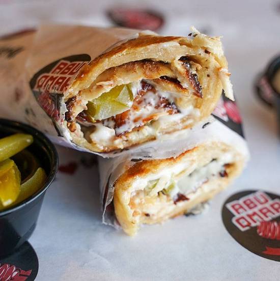 Order Chicken Shawarma Wrap food online from Abu Omar Halal store, Houston on bringmethat.com